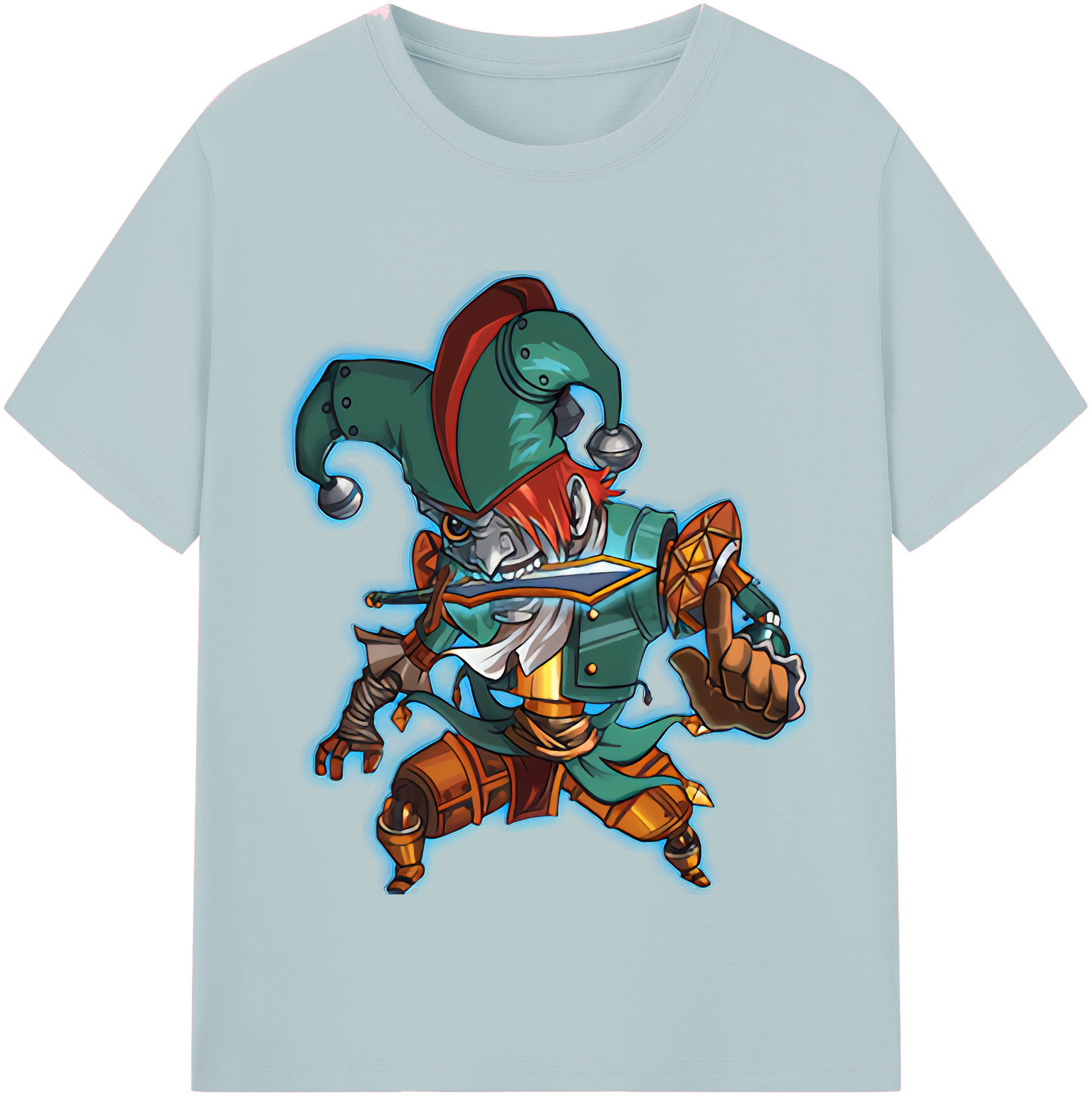 リーグ・オブ・レジェンド League of Legends LOL 綿100％半袖Tシャツ（フロントプリント）